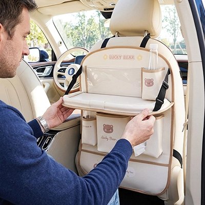 Organisateur voiture enfant Compartiments variés pour organiser jouets