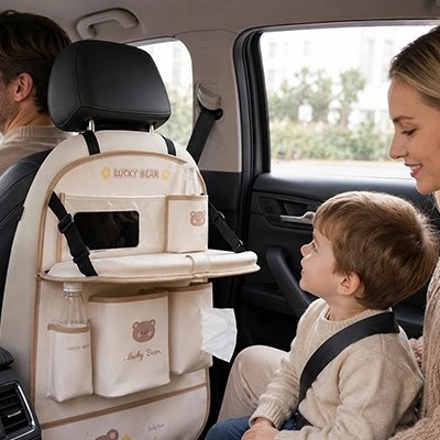 Organisateur voiture enfant Matière imperméable et lavable