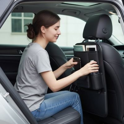Organisateur voiture pour siège de voiture
