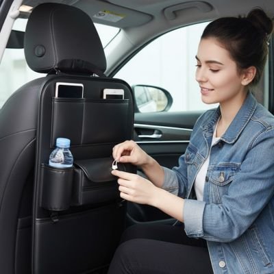 Organisateur voiture résistants à la saleté 