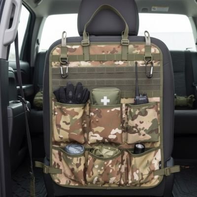 Organisateur voiture  sacs suspendus camouflage multifonctions