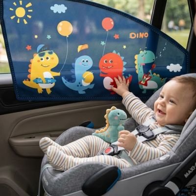 Pare soleil voiture bébé Protection solaire efficace