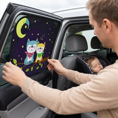 Pare soleil voiture bébé Visibilité préservée