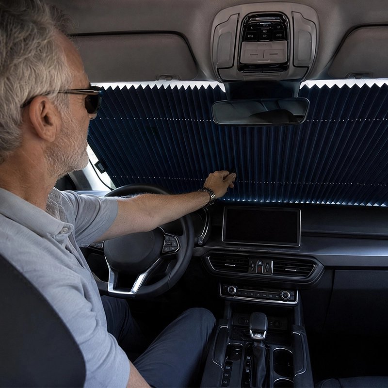 Pare soleil voiture Confort de conduite limite l'éblouissement du soleil au volant