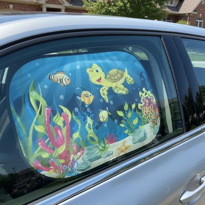 Pare soleil voiture Protection UV Bloque efficacement les rayons du soleil pour protéger les enfants de la chaleur et des UV nocifs