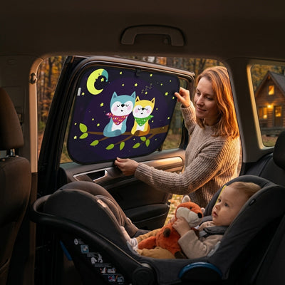 Pare soleil voiture bébé | Protection UV optimale