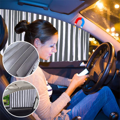 pare soleil magnétique confort et protection en voyage
