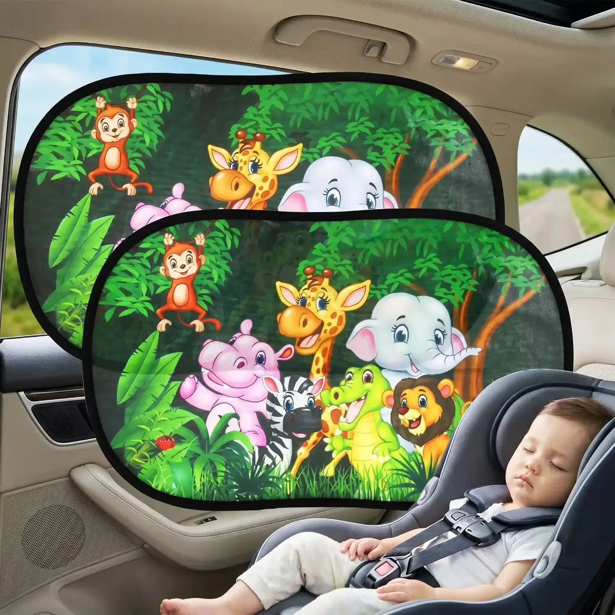 Pare-Soleil Voiture Bébé | Magnétique™