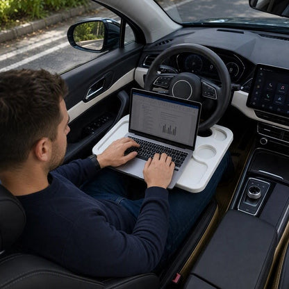 Plateau pour voiture​ Surface plane espace suffisant pour ordinateur portable