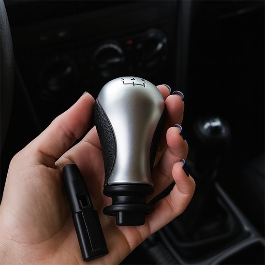 Pommeau de  levier de vitesse manuel 5 vitesses universel