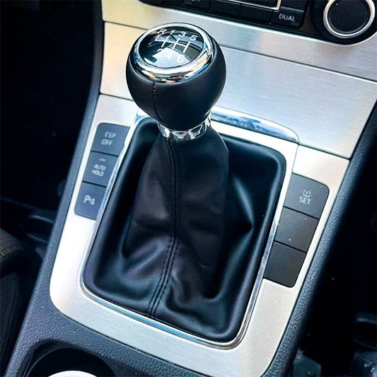 Pommeau de vitesse sport cuir Transmission manuelle
