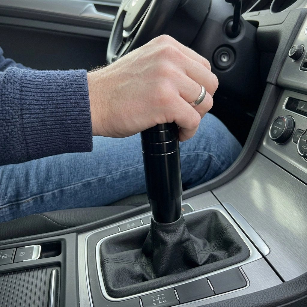 Pommeau de vitesse tuning compatibilité universelle en aluminium