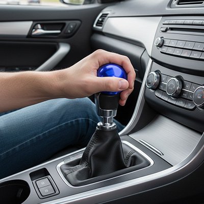 Pommeau levier de vitesse Améliore confort conduite apparence intérieure