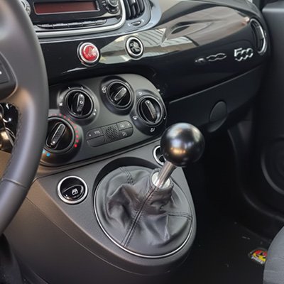 Pommeau levier de vitesse universel en aluminium esthétique 