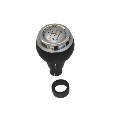 pommeau levier de vitesse 6 et 5 vitesses argent