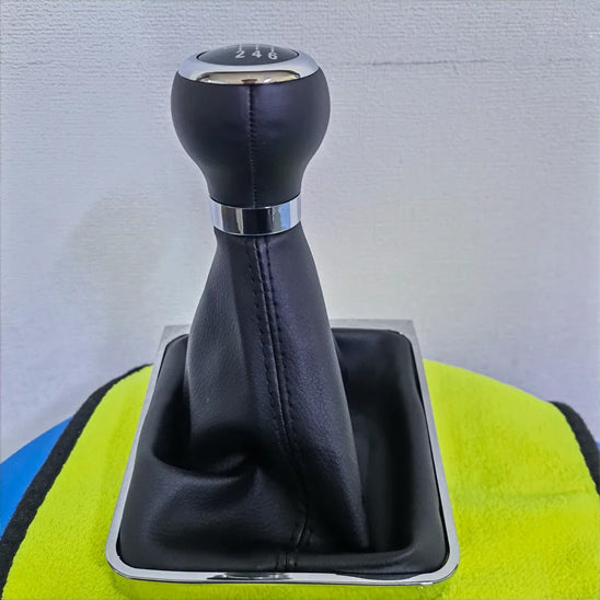 pommeau de vitesse sport cuir 5 vitesses 