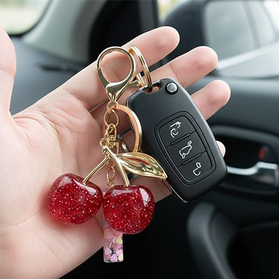 Porte clé pour voiture accessoire décoratif