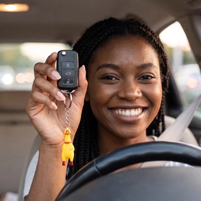 Porte clé pour voiture Accessoire tendance 