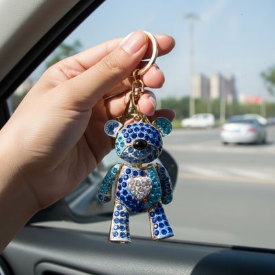 Porte clé pour voiture Cadeau original femme et fille