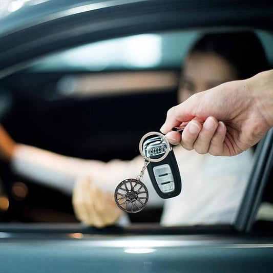 Porte-clé pour voiture engrenage créatif