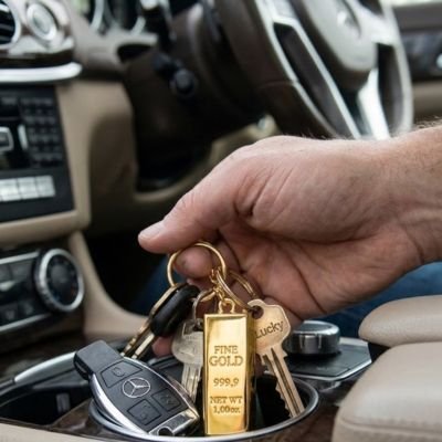 Porte clé voiture de luxe Finition premium