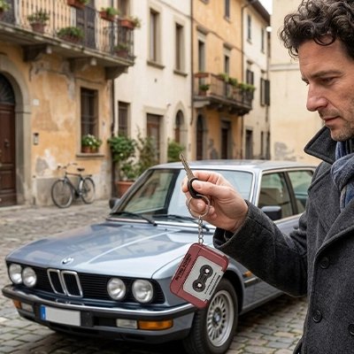 ​ Porte clef voiture cadeau pour couple, anniversaire