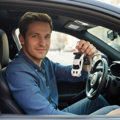 Porte clés de voiture de sport Compatibilité universelle s'attache facilement à tout type de clés de voiture