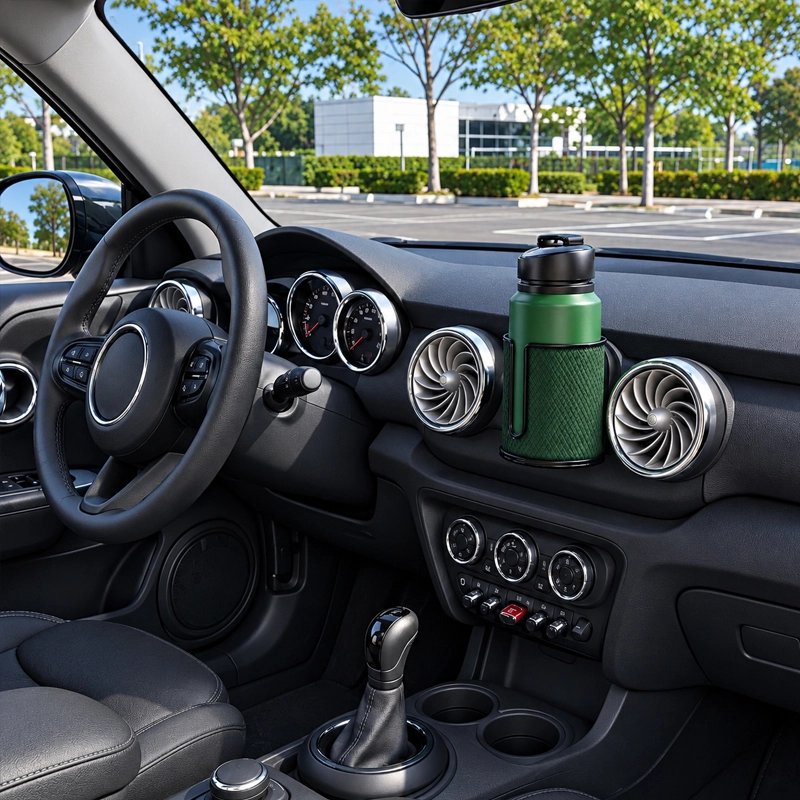 Porte gobelet pour voiture maintien ferme
