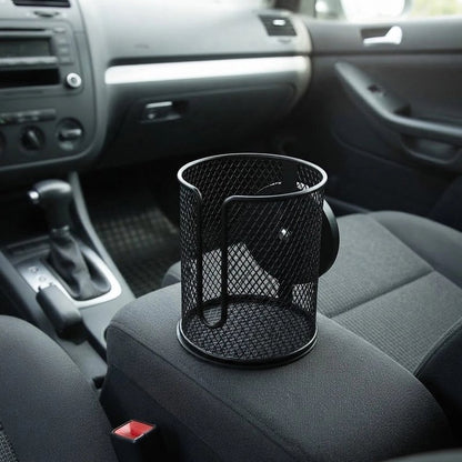 Porte gobelet pour voiture Matériau grille métallique robuste