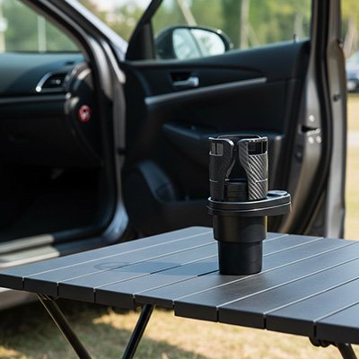 Porte gobelet voiture Compatibilité multi-formats