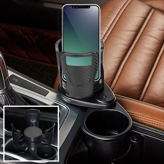 Porte gobelet voiture  look sportif moderne