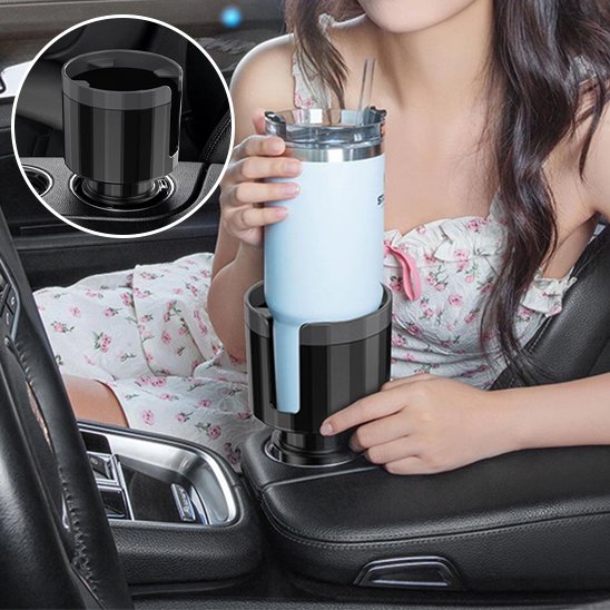 Porte gobelet voiture  Maintien sécurisé des bouteilles