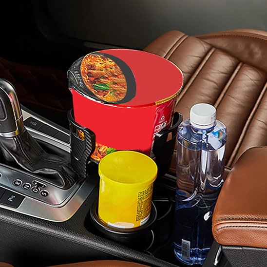 Porte gobelet voiture plastique ABS résistant chocs usure