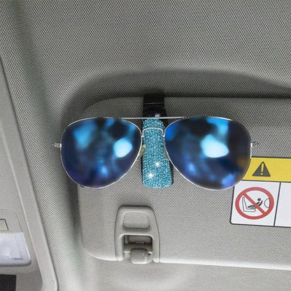 Porte lunette voiture Sécurité maintien ferme des lunettes 