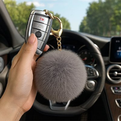Porte Clé Voiture Élégance Personnalisable ™