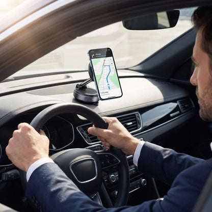 porte téléphone voiture aimante  rotatif  à 360 degrés