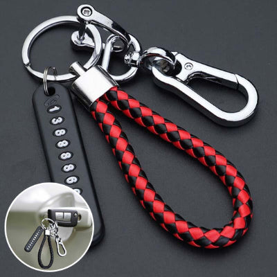 porte clé anti perte rouge protection efficace des clés de voiture 