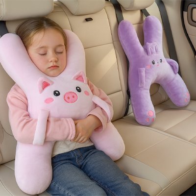 Oreiller de voyage ComfyKids ™ confort et sécurité