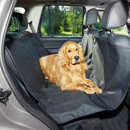 protection voiture chien Fixation sécurisée système d'attaches ajustables sur les appuis-tête