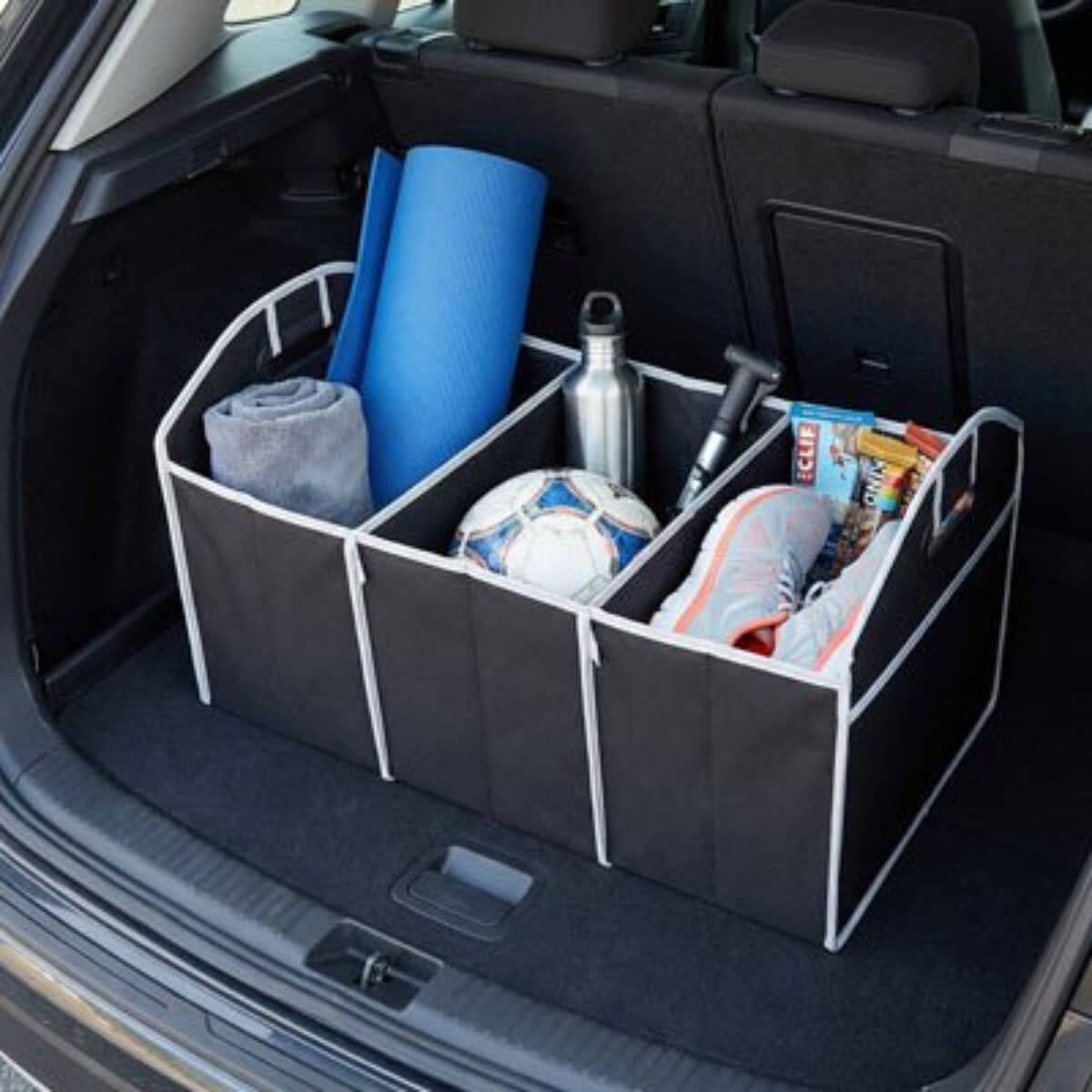Rangement coffre voiture Fond antidérapant Stabilise l'organisateur empêche les glissements durant les trajets