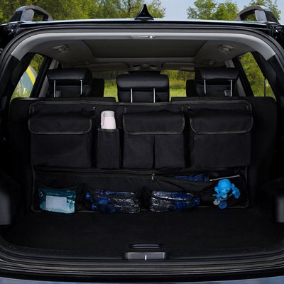 Rangement coffre voiture Sac de rangement suspendu pour coffre arrière de voiture