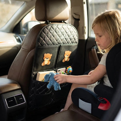 Rangement jouet voiture motifs d'ours et d'animaux