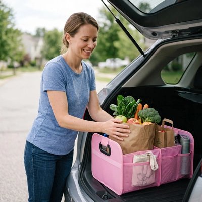 Rangement pour coffre voiture Capacité généreuse