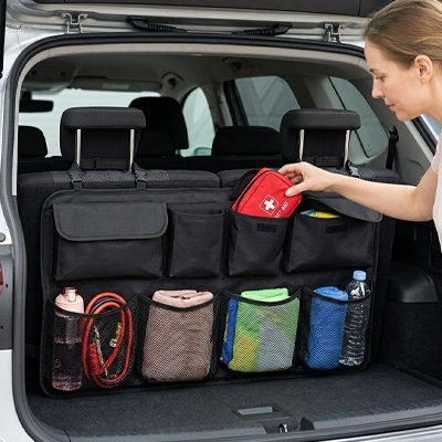 Rangement pour coffre voiture Gain d'espace au sol