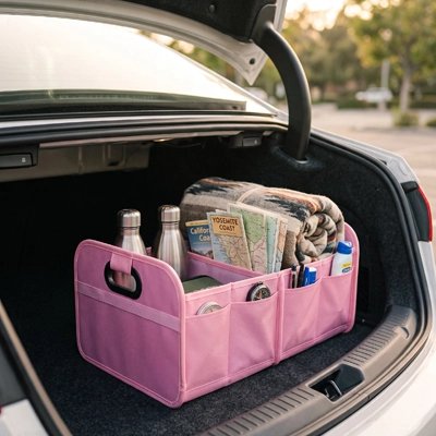 Rangement pour coffre voiture Matière textile résistante: