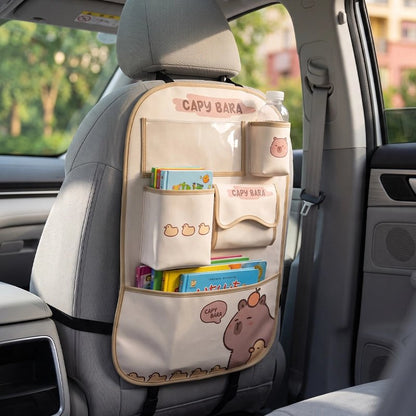 Rangement voiture enfant Multiples compartiments de rangement