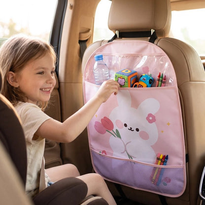 rangement voiture enfant plusieurs compartiments