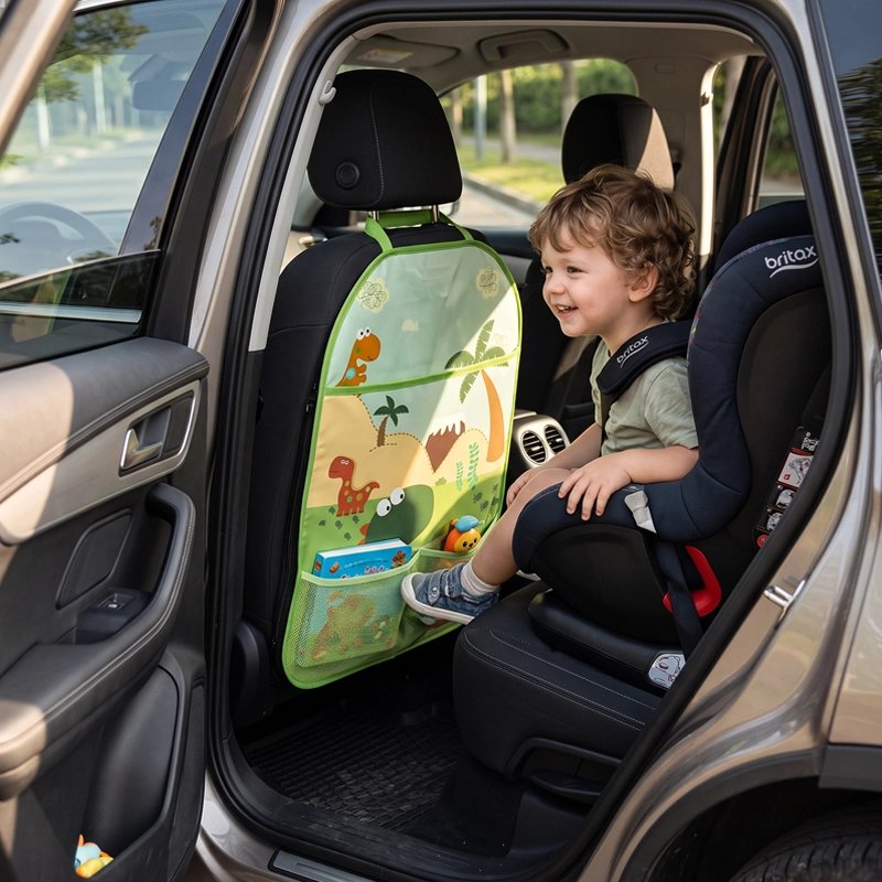 Rangement voiture enfant tissu robuste et facile à nettoyer