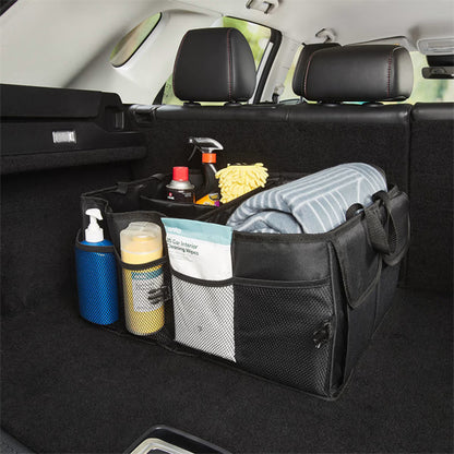 rangement coffre voiture organisateur ideal voyage