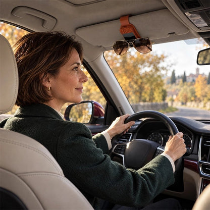 Support lunettes voiture Polyvalence conducteur passagers